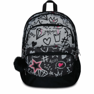 Zaino Seven Advanced Pockets Zipper Glamy