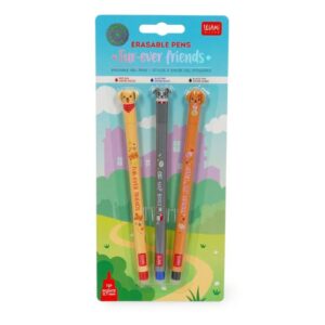 Set di 3 Penne Cancellabili - Erasable Pen - Fur-ever Friends