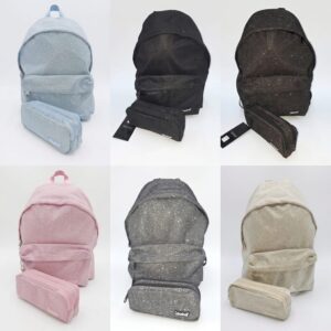 Zaino + Astuccio Glitter 23 lt. Colourbook