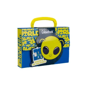 Minipoly Alien World – Mini valigetta con cancelleria omaggio – 22x16x5 cm